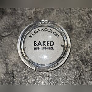 Kleancolor Baked Highlighter in Silver 0.22oz BNIB Discontinued